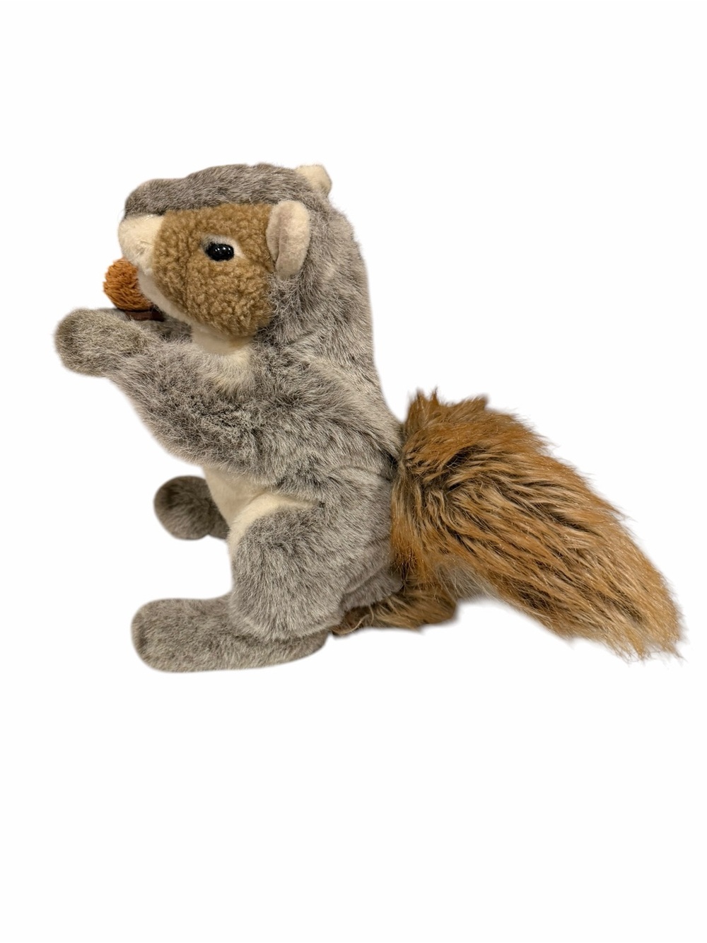 Folkmanis Wildlife Gray Squirrel Hand Puppet Stuffed Animal Vintage - Picture 3 of 8